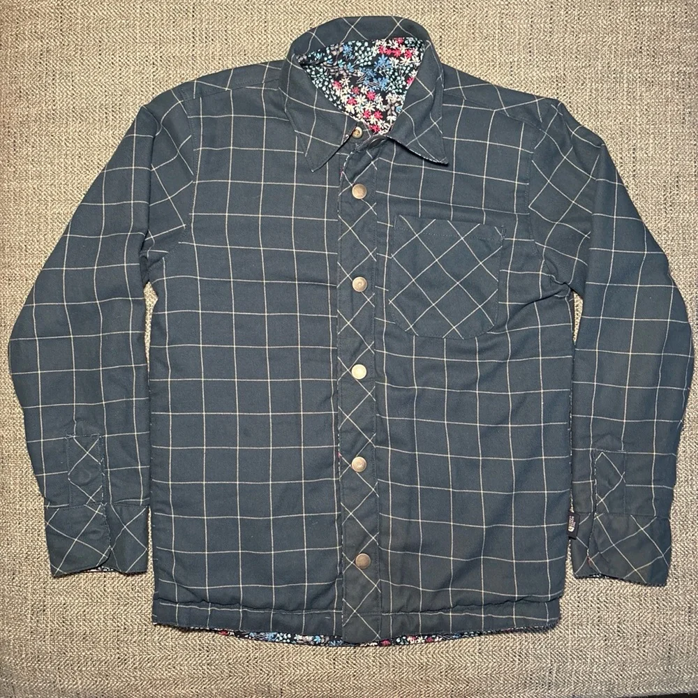 The North Face Floral Jacket Girls | Lightweight Button Up Coat Outdoor Hiking - Picture 7 of 9